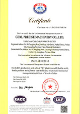 ISO 14001: Certificado 2015